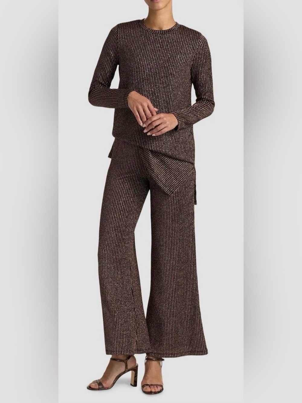 Johnny Was Jenna Metallic Pants